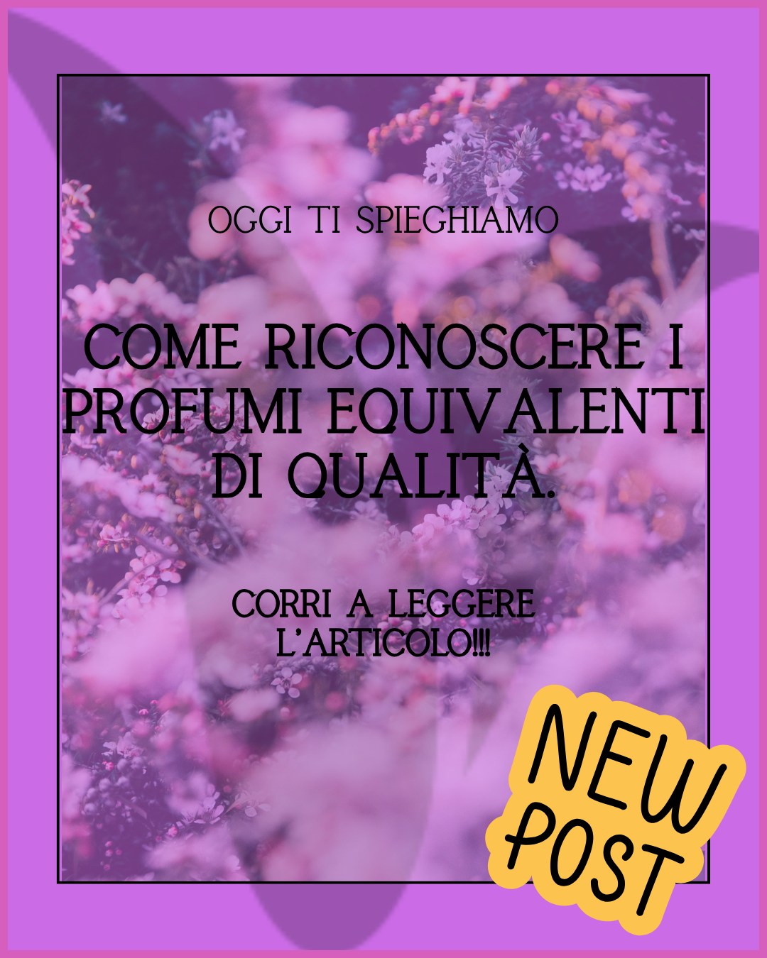 Come riconoscere i profumi equivalenti di qualità
