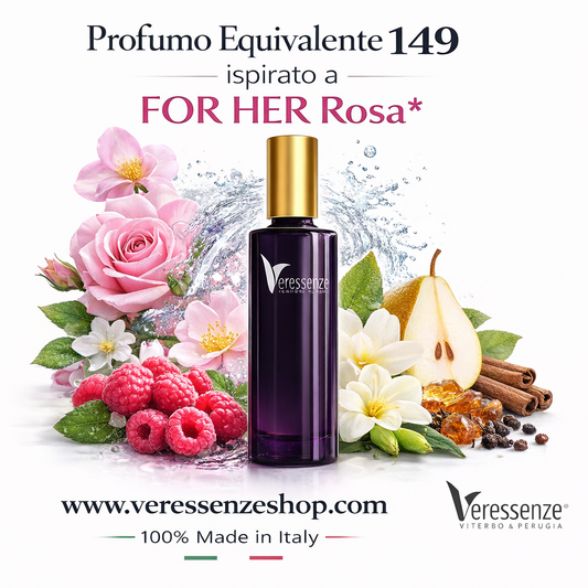 Veressenze 149 | ispirato a FOR HER* Rosa