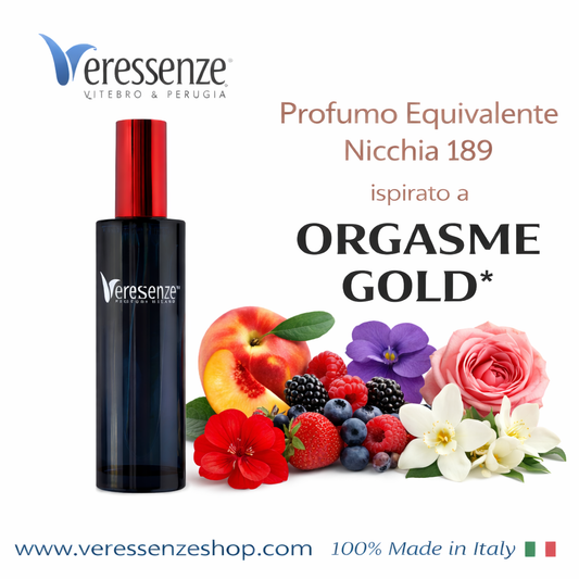 Veressenze 189 | ispirato a ORGASME GOLD*