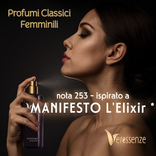 Profumo Veressenze 253 - stessa famiglia olfattiva di MANIFESTO L'ELIXIR*