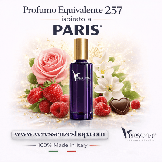 Veressenze Profumo 257 | ispirato a PARIS* - Veressenze Shop