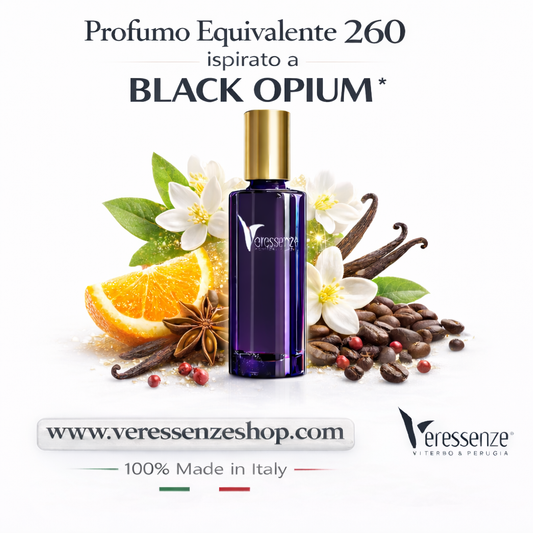 Veressenze 260 | ispirato a BLACK OPIUM*