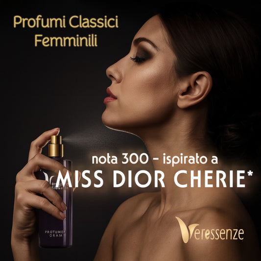 Profumo Veressenze 300 - stessa famiglia olfattiva di MISS DIOR CHERIE*