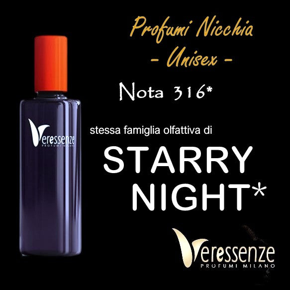 Profumo Equivalente Veressenze 316 | stessa famiglia olfattiva di STARRY NIGHT*