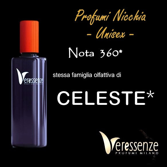 Veressenze Profumo 360 | stessa famiglia olfattiva di CELESTE*