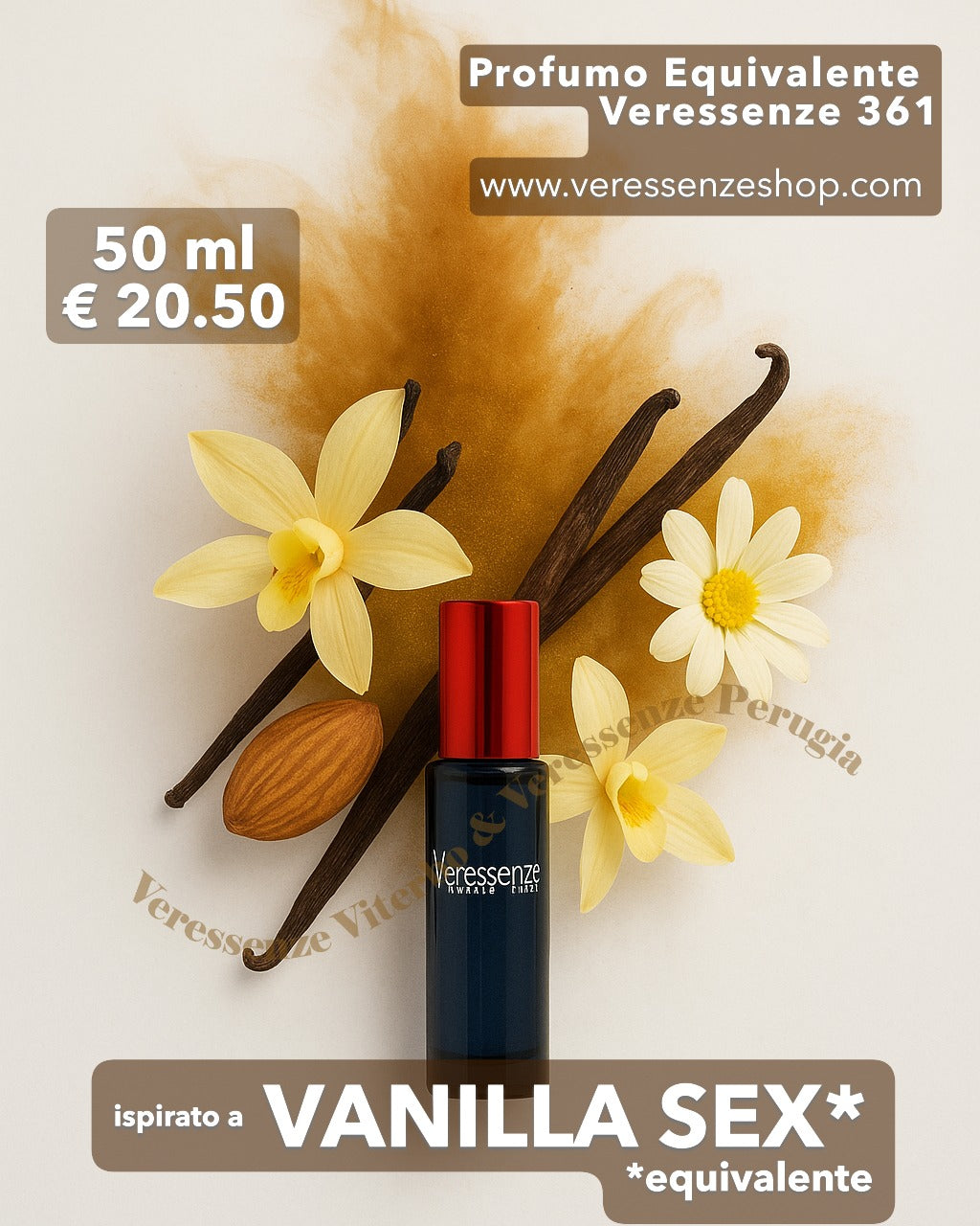 Profumo Veressenze 361 | stessa famiglia olfattiva di VANILLA SEX*