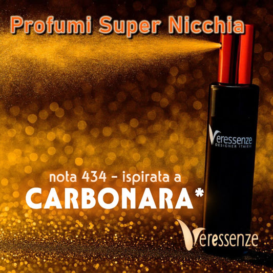 Veressenze Profumo 434 | ispirato a CARBONARA*