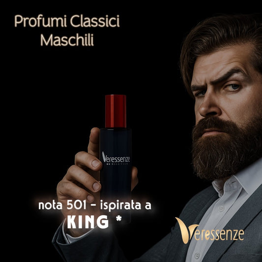 Profumo Veressenze 501 - stessa famiglia olfattiva di KING*