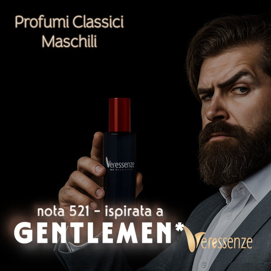 Profumo Veressenze 521 | stessa famiglia olfattiva di GENTLEMEN*