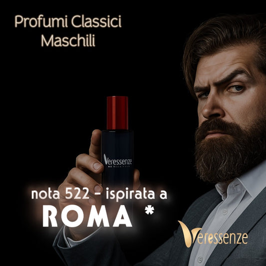 Profumo Veressenze 522 - stessa famiglia olfattiva di ROMA*