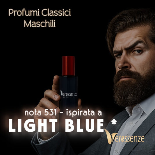Profumo Veressenze 531 - stessa famiglia olfattiva di LIGHT BLUE*