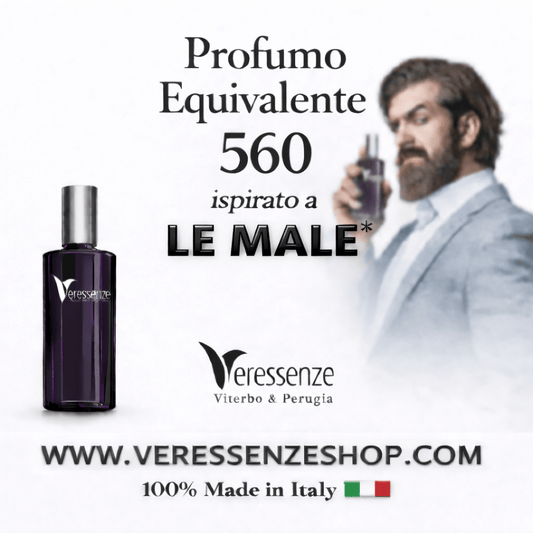 Veressenze Profumo 560 | ispirato a LE MALE* - Veressenze Shop