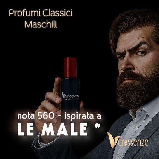 Profumo Veressenze 560 | stessa famiglia olfattiva di Le Male*