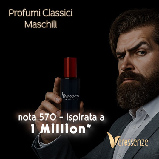 Profumo Veressenze 570 | stessa famiglia olfattiva di 1 Million*