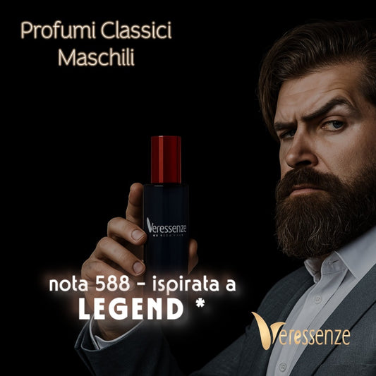 Profumo Veressenze 588 - stessa famiglia olfattiva di LEGEND*