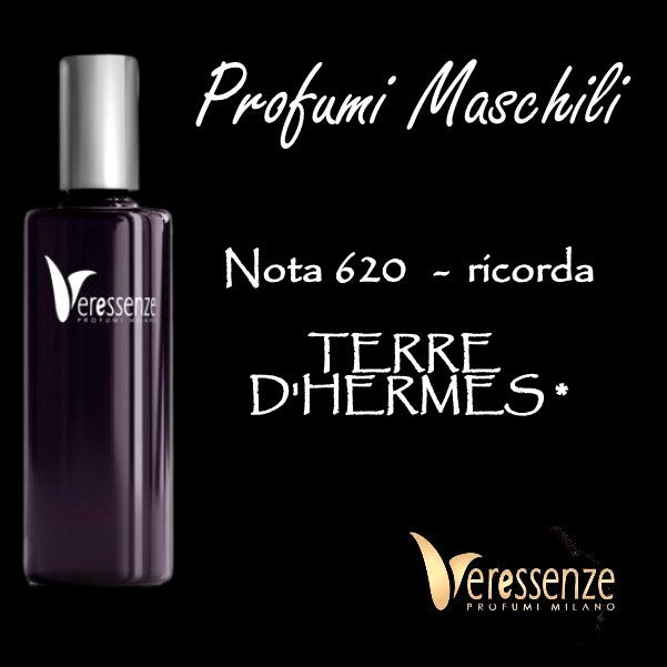 Profumo Veressenze 620 - stessa famiglia olfattiva di TERRE D'HERMES*