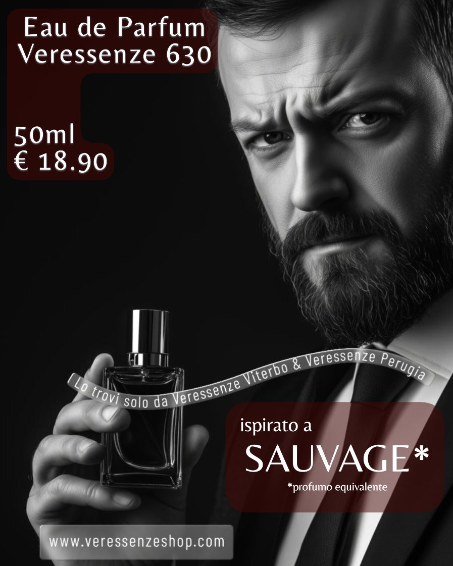 Profumo Veressenze 630 - stessa famiglia olfattiva di SAUVAGE*