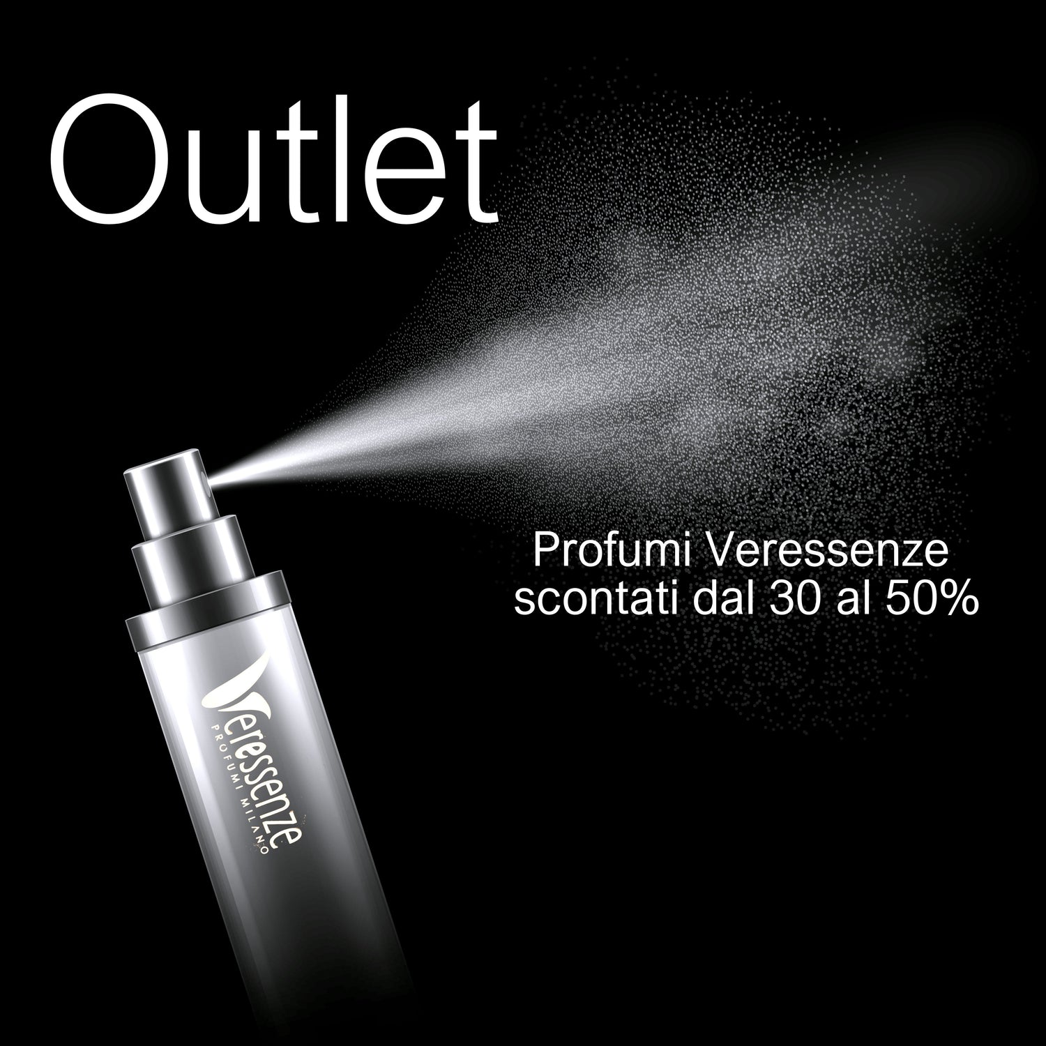 OUTLET - Profumi scontati dal 30 al 50%
