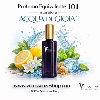 Veressenze 101 | ispirato a ACQUA DI GIOIA*
