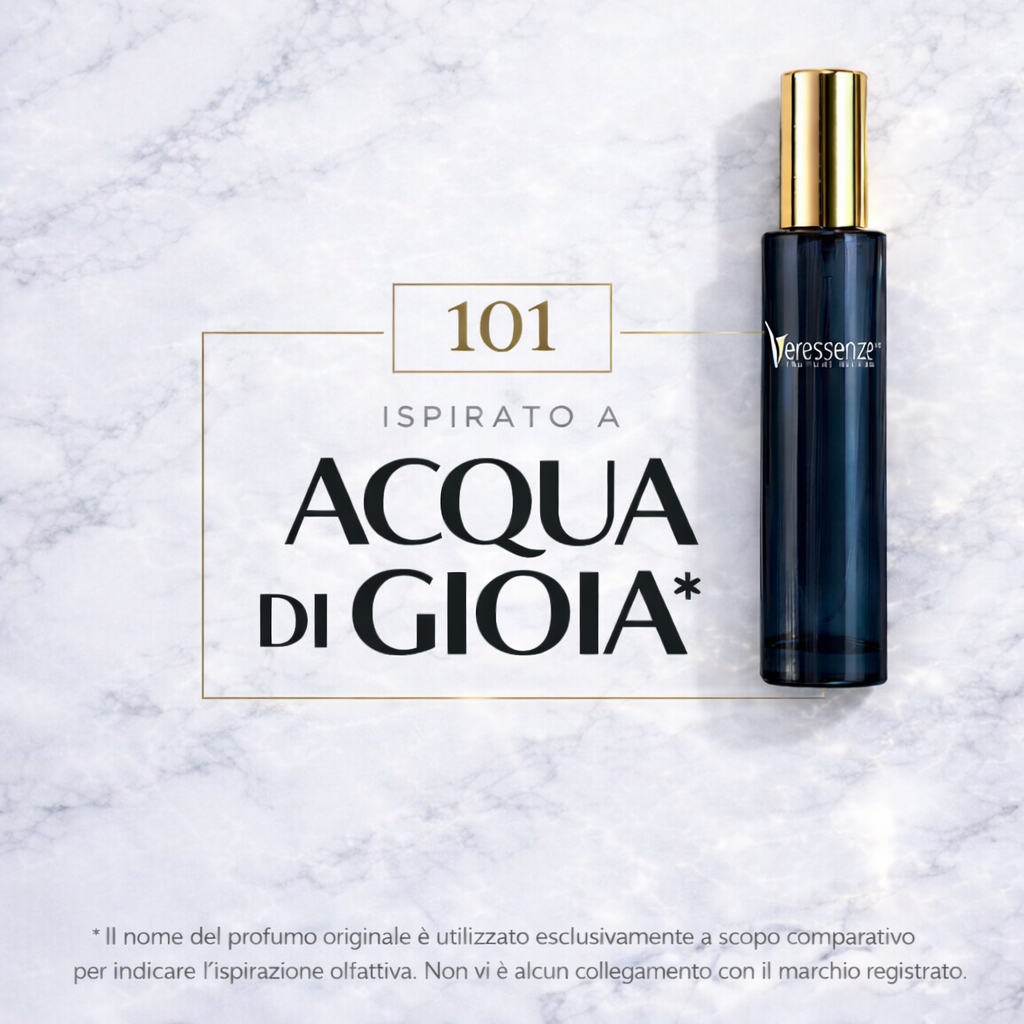 Veressenze 101 | ispirato a ACQUA DI GIOIA*