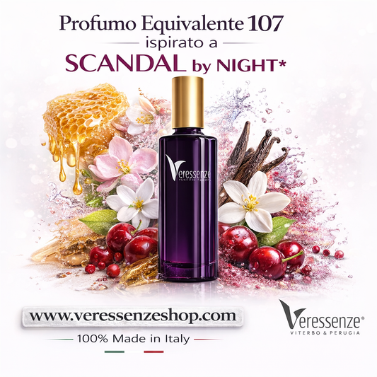 Veressenze 107 | ispirato a SCANDAL BY NIGHT*