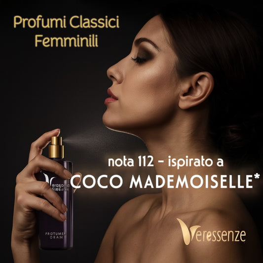 Profumo Veressenze 112 - stessa famiglia olfattiva di COCO MADEMOISELLE*