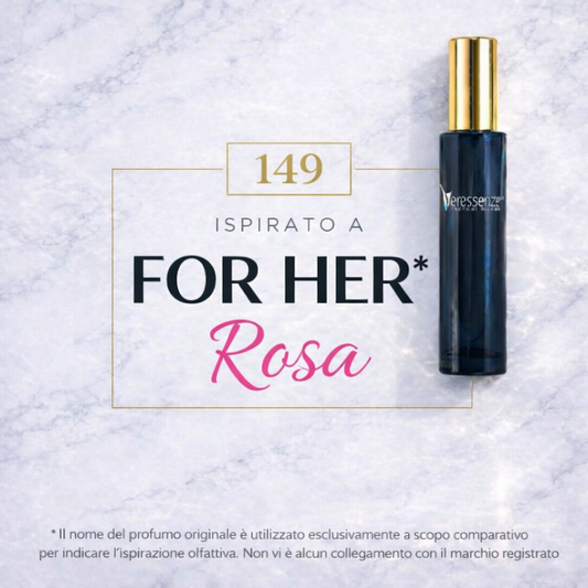 Veressenze 149 | ispirato a FOR HER* Rosa