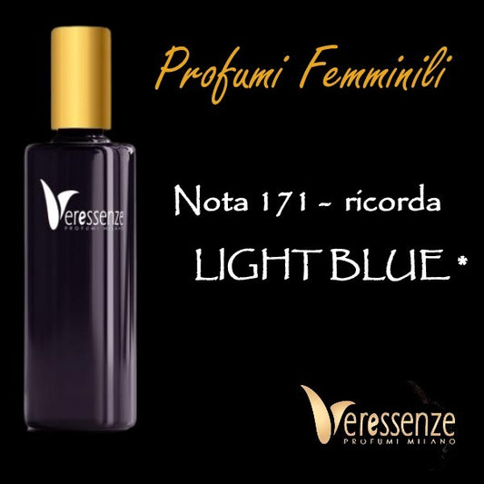 Profumo Veressenze 171 - stessa famiglia olfattiva di LIGHT BLUE*