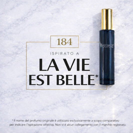 Veressenze 184 | ispirato a LA VIE EST BELLE*