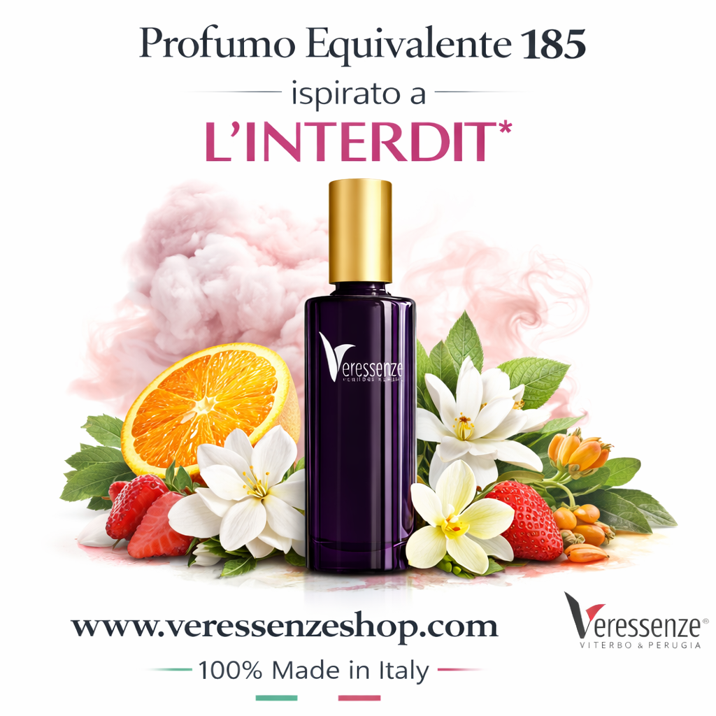 Veressenze 185 | ispirato a L'INTERDIT*
