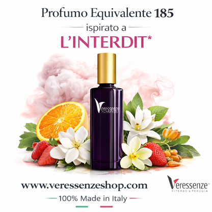 Veressenze 185 | ispirato a L'INTERDIT*