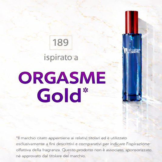 Veressenze 189 | ispirato a ORGASME GOLD*