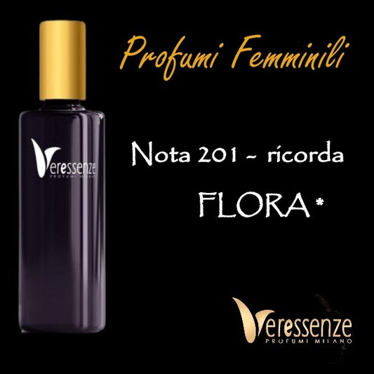 Profumo Veressenze 201 - stessa famiglia olfattiva di FLORA*