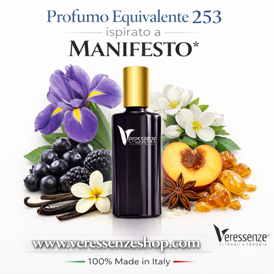 Veressenze 253 | ispirato a MANIFESTO*