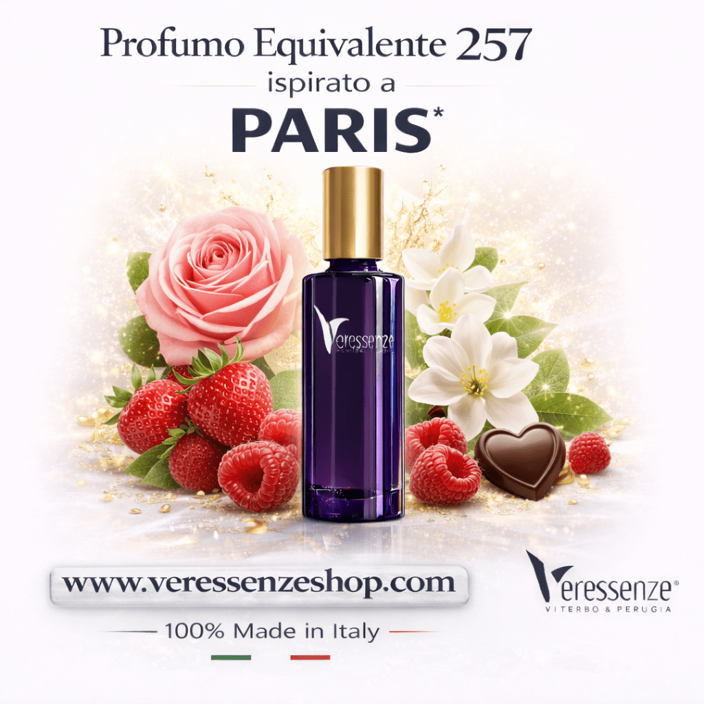 Veressenze Profumo 257 | ispirato a PARIS* - Veressenze Shop