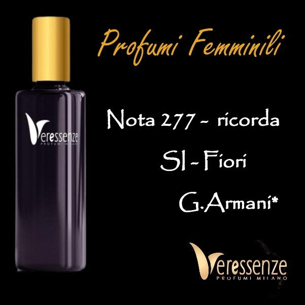 Profumo Veressenze 277 - stessa famiglia olfattiva di SI*