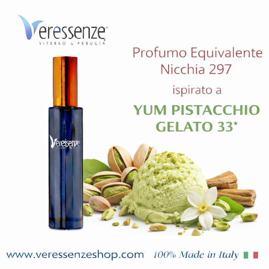 Veressenze Profumo 297 | ispirato a YUM Pistacchio Gelato 33* - Veressenze Shop
