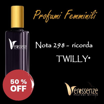 Profumo Veressenze 298 - stessa famiglia olfattiva di TWILLY*