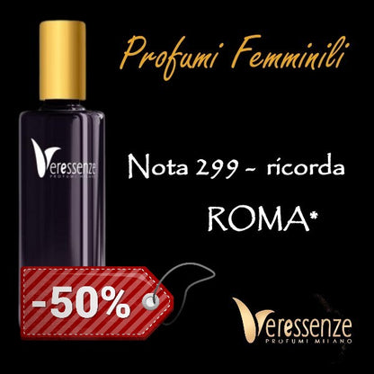 Profumo Veressenze 299 - stessa famiglia olfattiva di ROMA*