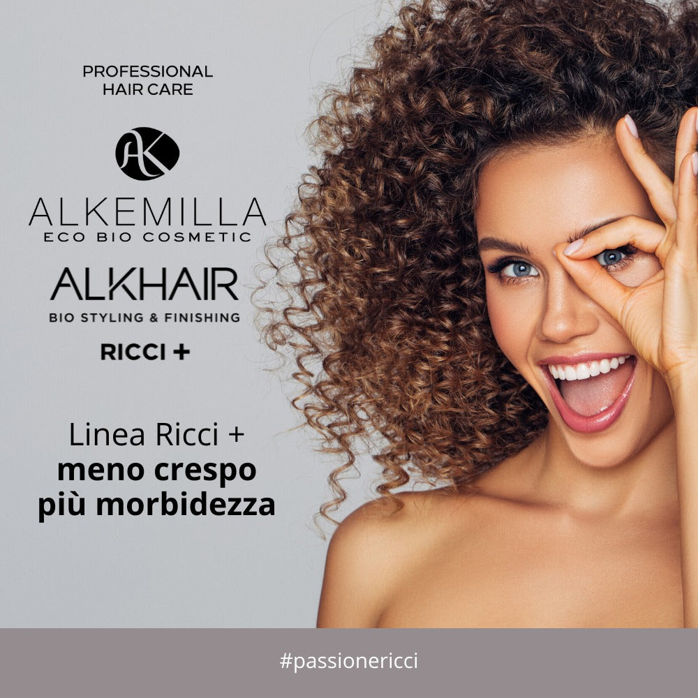 ALKEMILLA Bio Maschera Capelli Ricci + con Avocado e Jojoba