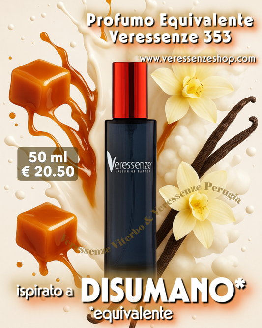 Profumo Veressenze 353 | stessa famiglia olfattiva di DISUMANO*