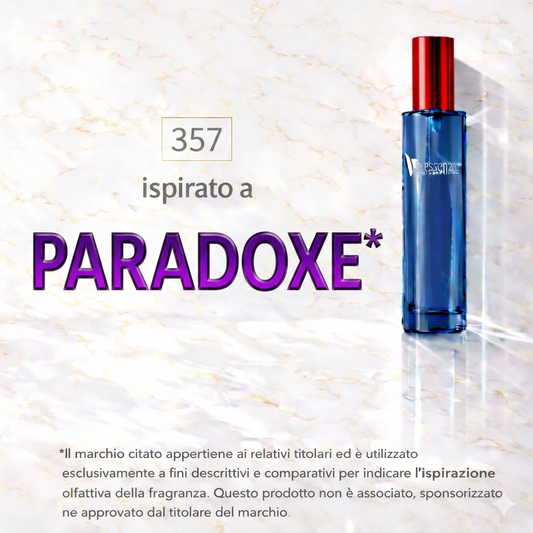 Veressenze 357 | ispirato a PARADOXE*