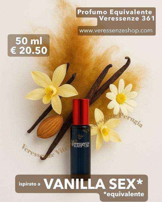 Profumo Veressenze 361 | stessa famiglia olfattiva di VANILLA SEX*