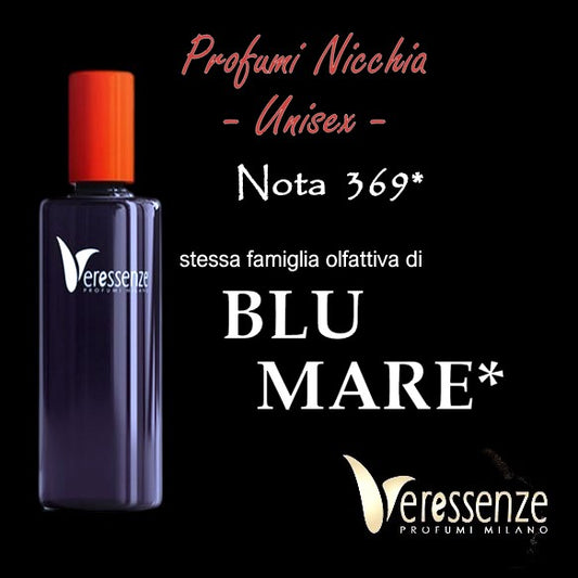Veressenze Profumo Equivalente 369 | stessa famiglia olfattiva di BLU MARE*