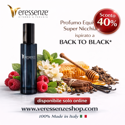Veressenze 423 | ispirato a BACK TO BLACK*