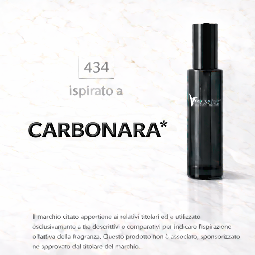 Veressenze 434 | ispirato a CARBONARA*
