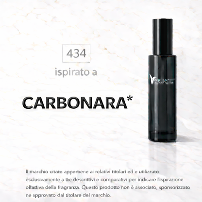 Veressenze 434 | ispirato a CARBONARA*