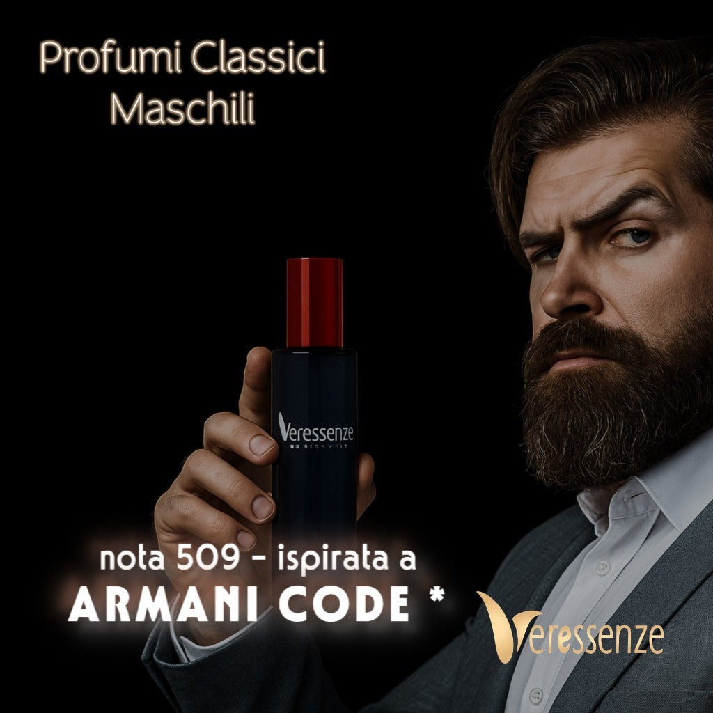 Profumo Veressenze 509 | stessa famiglia olfattiva di A. CODE*