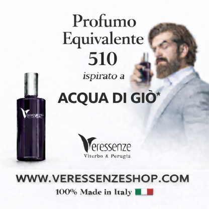 Veressenze 510 | ispirato a ACQUA DI GIO*