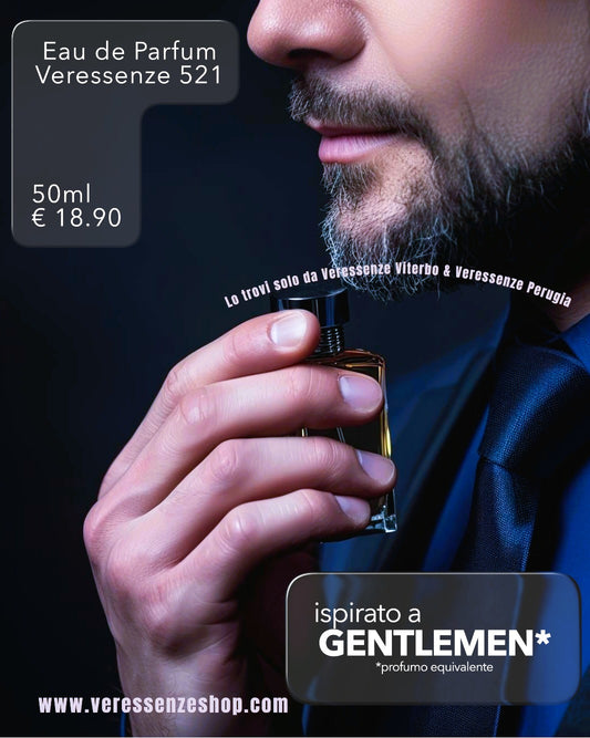 Profumo Veressenze 521 | stessa famiglia olfattiva di GENTLEMEN*